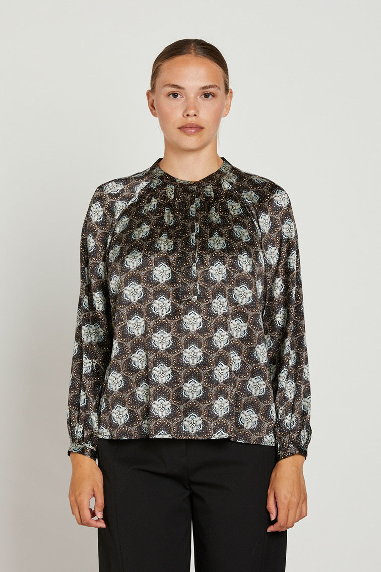 PBO Topala Bluse Sort