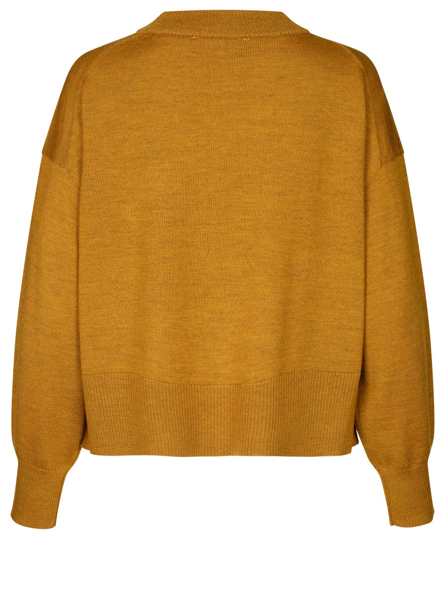 Rosemunde Pullover Merino Uld Amber
